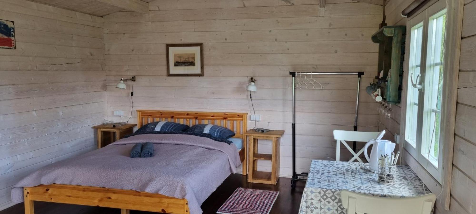 Campsite 37A - Wooden Cabins Karklė Eksteriør bilde