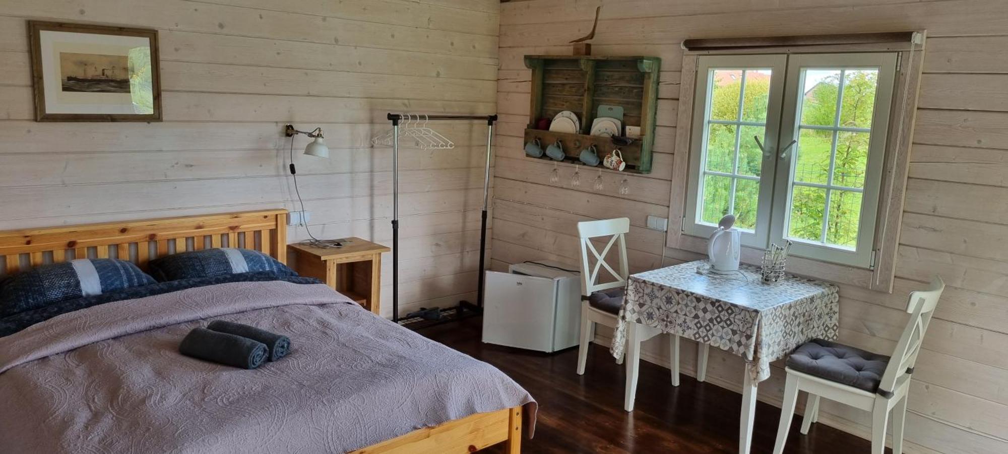 Campsite 37A - Wooden Cabins Karklė Eksteriør bilde